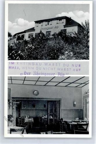 Presberg Gasthaus Pension Rheingauer Alp