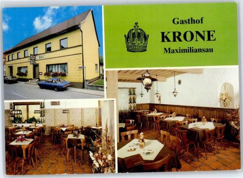Maximiliansau Gasthaus Krone Autos