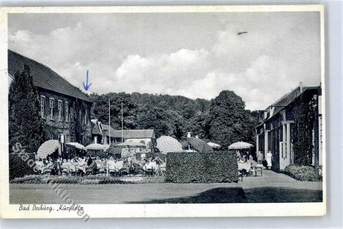 33014 W3490 Bad Driburg 1955 - Kurplatz