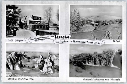 Usseln bitte nicht benutzen doppelt Cafe Jäger Viadukt Sprungschanze Winter