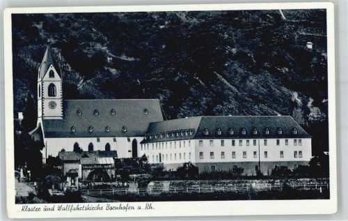 56341 W5424 Kamp-Bornhofen , Rhein - Kloster und Wallfahrtskirche