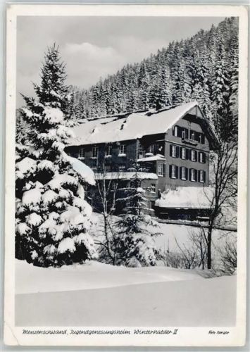 Menzenschwand Jugendgenesungsheim Winterhalder II