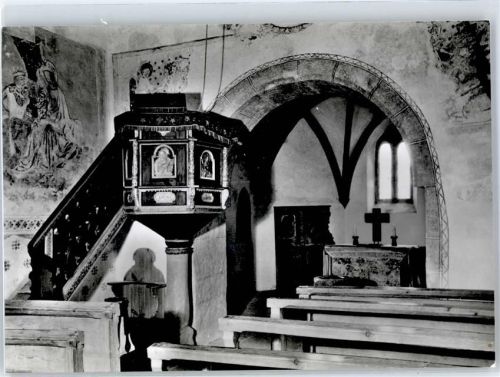 Buchenberg Alte St.Nikolaus Kirche Innen