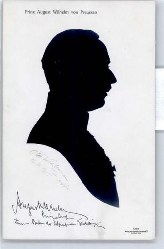sign. Wiedemann, Otto Scherenschnitt