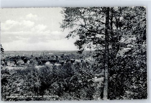 Hattingen Blick von der Schulenburg