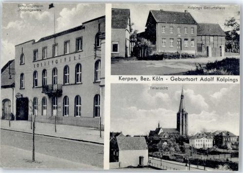 Kerpen Schulungsheim Kolpingswerk Kolpings Geburtshaus Kirche