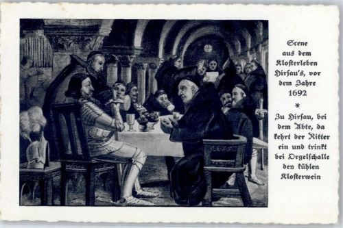 Hirsau Szene aus dem Klosterleben