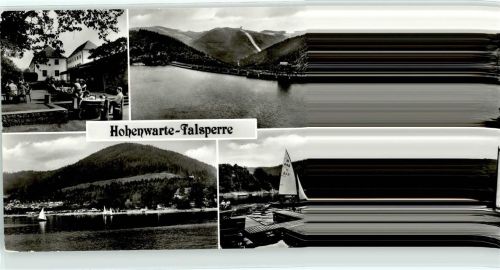 Hohenwarte Talsperre Segelboote Gasthaus Linkenmühle