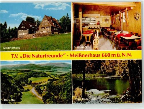 Hessisch Lichtenau Naturfreunde Meißnerhaus Hoher Meißner Höllental