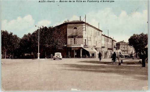 30100 Ales - Entree de la Ville au Faubourg d´ Auvergne