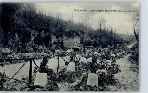 Soissons Gräber deutscher Soldaten