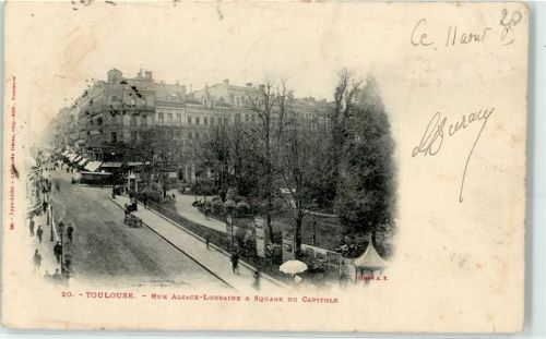 Toulouse Rue Alsace-Lorraine Square du Capitole
