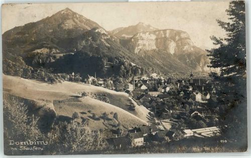 Dornbirn Blick mit Staufen