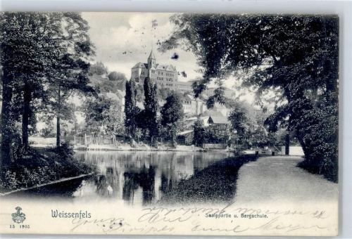 Weißenfels 1905 Saale Bergschule