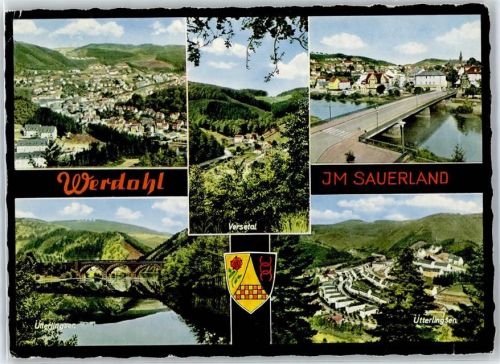58791 W5980 Werdohl - Brücke Utterlingsen Versetal