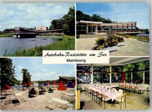 Mahlberg Autobahn-Raststätte am See