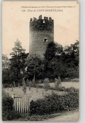 Charvieu-Chavagneux 1905 Burg Ruine