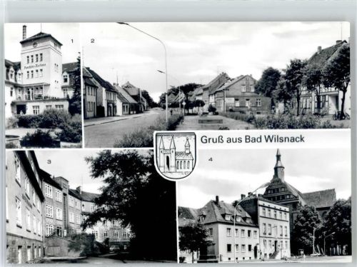 Bad Wilsnack Puschkin-Kurhaus Goethehaus Rathaus Ernst-Thälmann-Straße