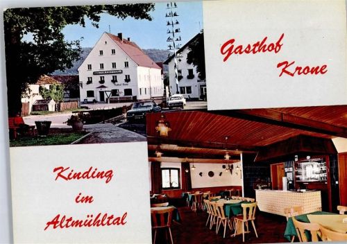 85125 W8079 Kinding - Gasthaus Krone
