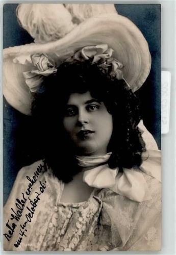 Walker, Rita Musiker 1906 Foto AK