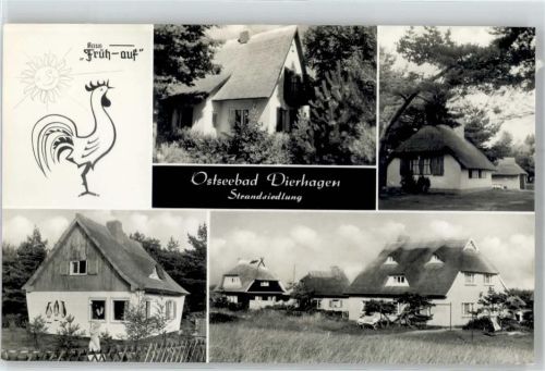 18347 O2593 Dierhagen , Ostseebad - Strandsiedlung Hahn