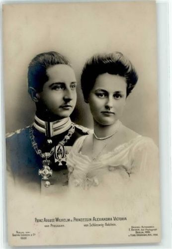 Prinz August Wilhelm Prinzessin Alexandra Victoria