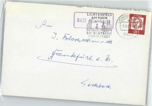 96231 W8623 Altenbanz - Landpoststempel