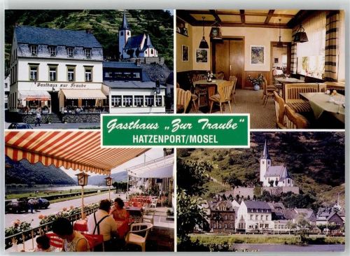 56332 W5401 Hatzenport - Gasthaus Zur Traube R.Hosp