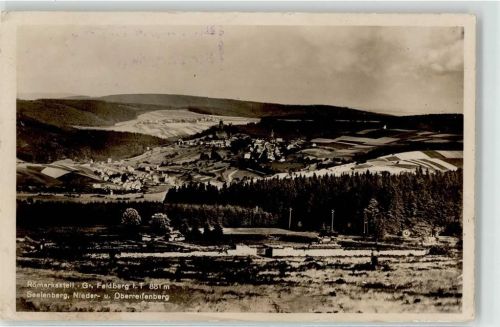 Seelenberg Römerkastell Großer Feldberg Nieder Ober Reifenberg Landpoststempel Feldberg