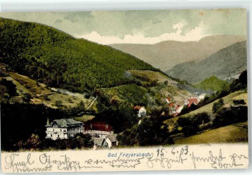 Bad Freyersbach 1903