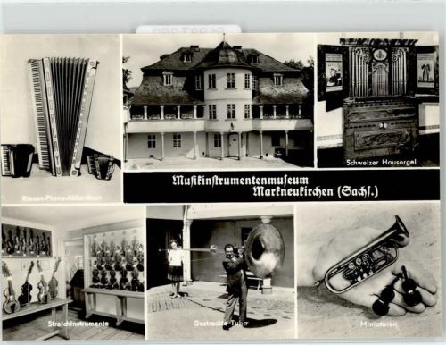 Markneukirchen Musikinstrumentenmuseum Orgel Tuba Riesenakkordeon