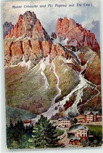 Cortina d'Ampezzo 1904 Monte cristallo