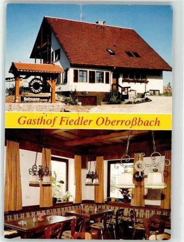 Oberroßbach Gasthaus Familie Fiedler
