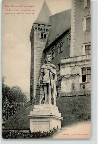 Pau Denkmal Schloss