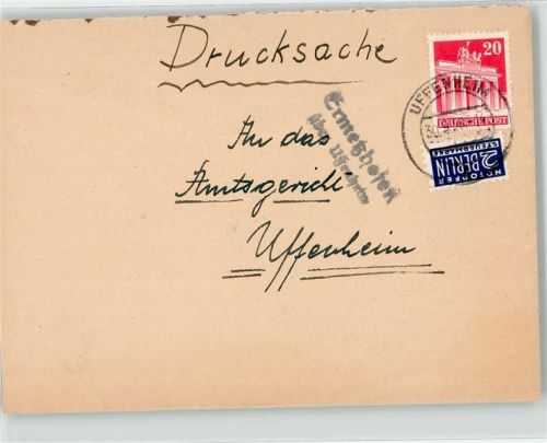Ermetzhofen Landpoststempel