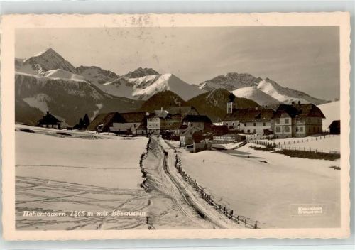 Hohentauern 1936 Winter Bösenstein Kirche