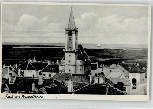 Rust Kirche Segelboot Neusiedlersee