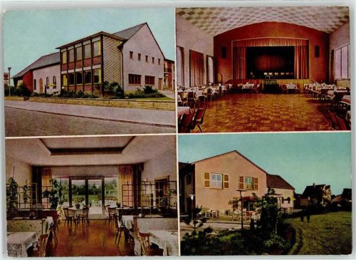 Obrigheim Gasthaus Rosengarten Inhaber Bernhard Beuke