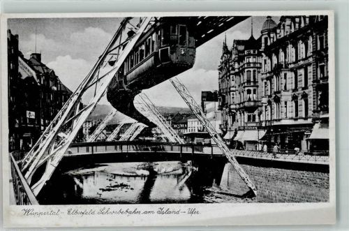 Elberfeld Island-Ufer Brücke Bavaria