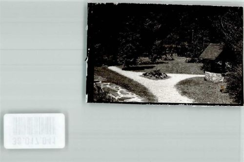 Obernhof Parkanlage mit Brunnen Foto Original aus Archiv eines Ansichtskartenverlages Ort handschriftlich