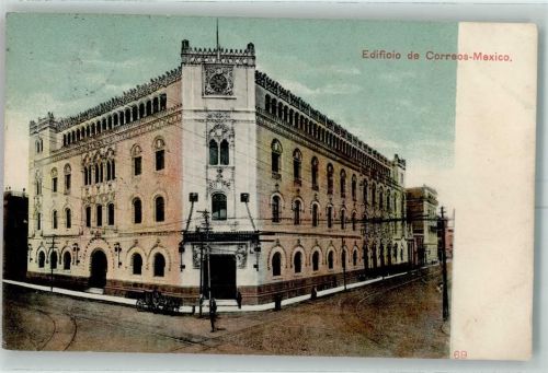 Mexiko City 1909 - Edificio de Correos Mexico