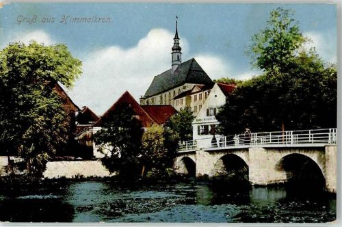 95460 W8581 Himmelkron - 1910 Kirche Brücke