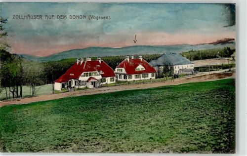 67130 Schirmeck 1916 - Zollhäuser Grenze Feldpost WK I