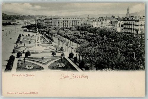 San Sebastian Donostia - Placa de la Zuriolla