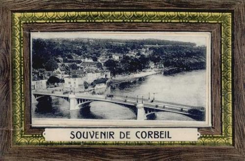 91100 Corbeil-Essonnes - Corbeil-Essonnes (Frankreich) Leporello II (minimaler Einriss)