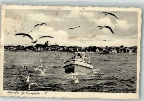 Heiligenhafen Ostseebad Meer Möwen Boot Schiff