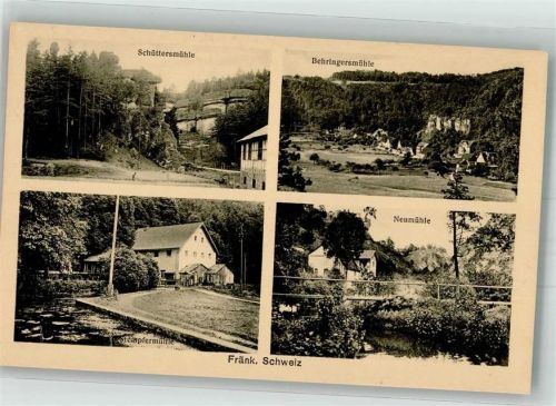 Behringersmühle Neumühle Schüttersmühle Stempfermühle