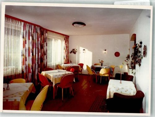 Behringersmühle Pension Haus Marita Gaststube Foto Original aus Archiv eines Ansichtskartenverlages Ort handschriftlich