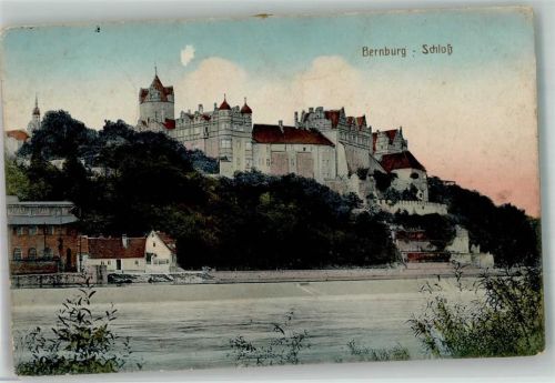 Bernburg 1915 Schloss Feldpost WK I