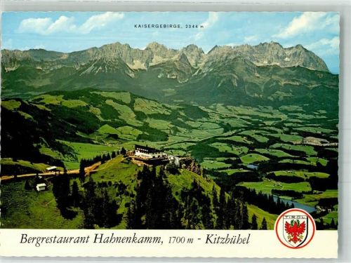 Kitzbühel Fliegeraufnahme Gasthaus Hahnenkamm